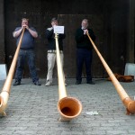 Das Alphorntrio spielt (nicht) für uns