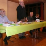 Unser Vorstand ohne den kranken Präsi Ruedi