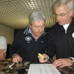 Pius, Paul und Martin am Vorbereiten