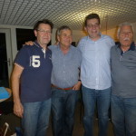 Präsi Karl mit Team auf dem 4. Platz